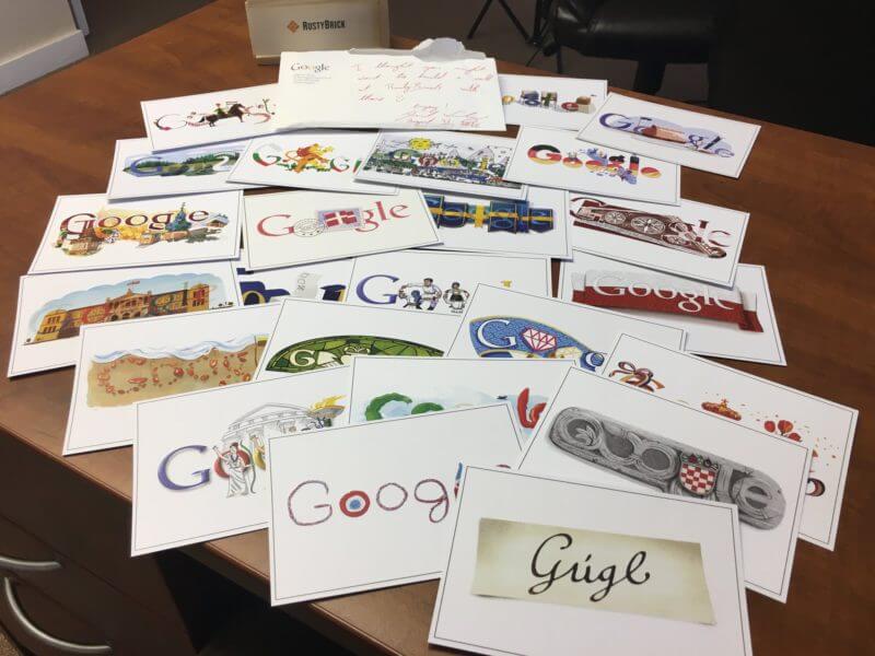 google-doodle-postcards